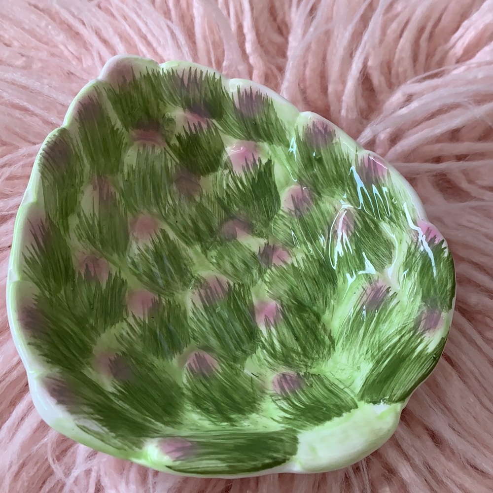Handpicked vintage artichoke dish/side dish - Picture 3 of 7